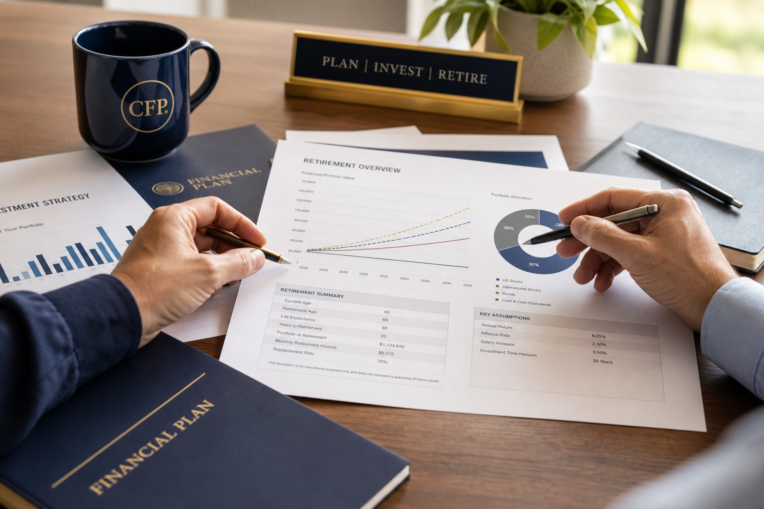 CFP financial planning and retirement strategy